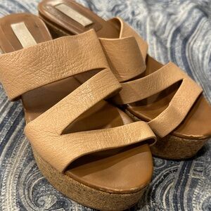 See By Chloe Beige Platform Sandals